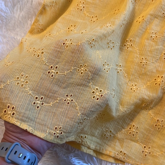 Free People Eyelet Lace Top - Small - Picture 5 of 6